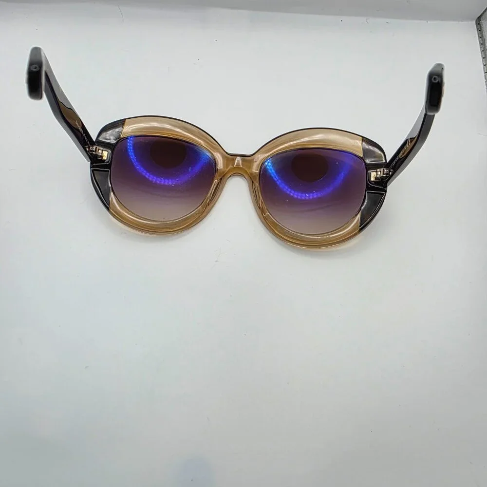 Tom Ford Bianca Brown Oversized Sunglasses with Case - Picture 5 of 13